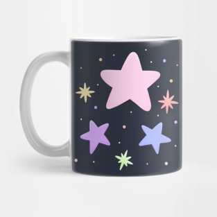 Pastel stars Mug